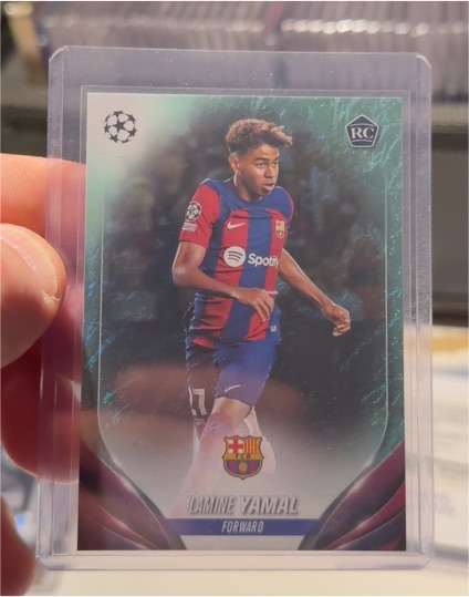 2023-24 Topps UEFA Club Competitions #64 Lamine Yamal — front