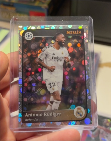 2024-25 Topps Merlin UEFA #152 Antonio Rüdiger — front