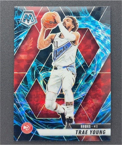 2024-25 Panini Mosaic #110 Trae Young — front
