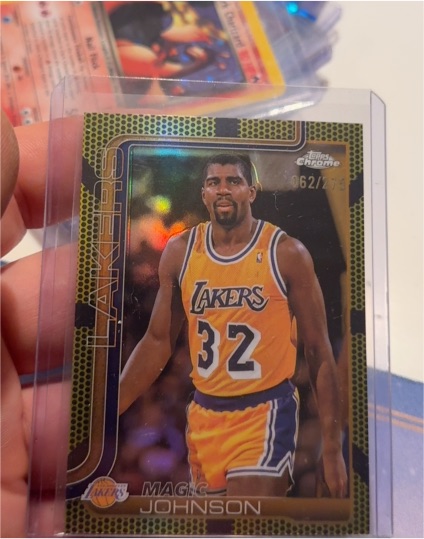 2025 Topps Chrome #62 Magic Johnson — front