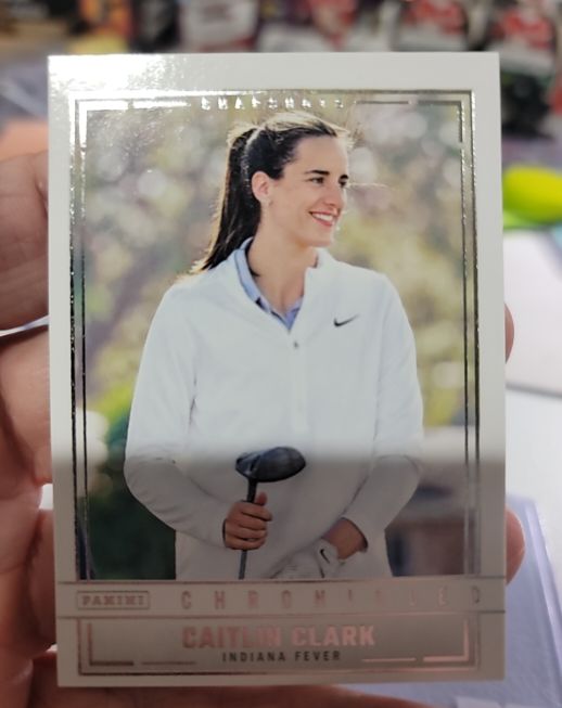 2025 Panini Chronicled #100 Caitlin Clark — front