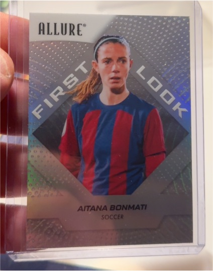 2025 Upper Deck Allure SE #110 Aitana Bonmati First Look — front