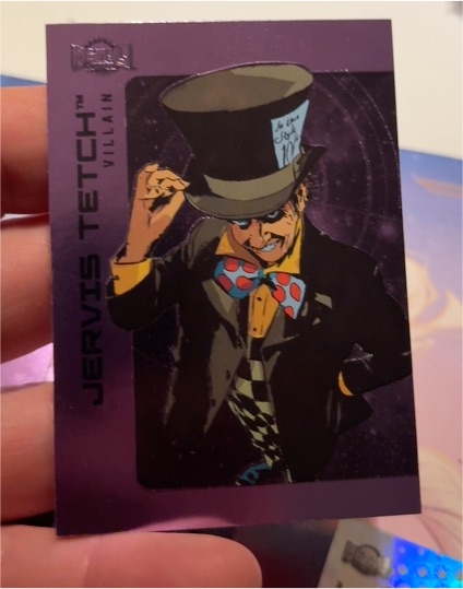2025 SkyBox Metal Universe Batman #197 Jervis Tetch — front