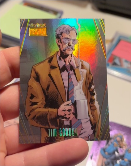 2025 Skybox Metal Universe Batman #S-25 Jim Gordon — front