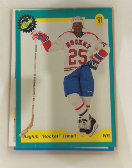 1991 Classic #NNO Raghib "Rocket" Ismail — front