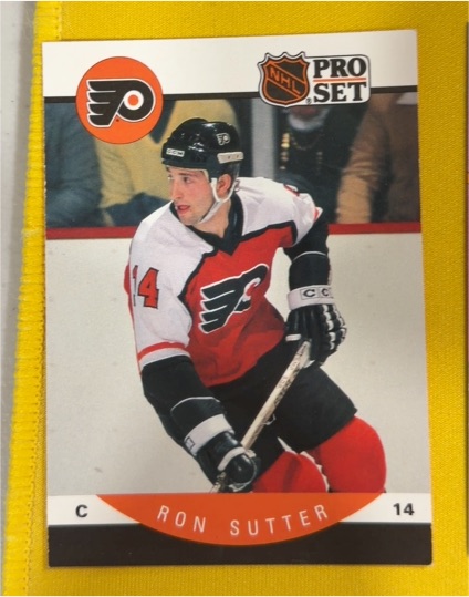 1990-91 Pro Set #224 Ron Sutter — front