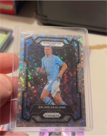2023 Panini Prizm Premier League #3 Erling Haaland — front