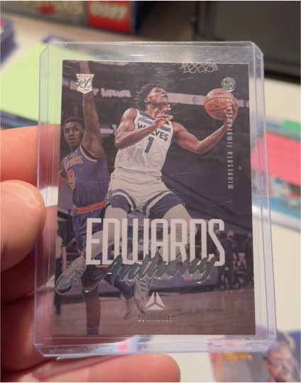 2020-21 Panini Chronicles Luminance #143 Anthony Edwards — front