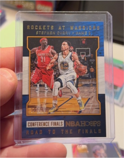 2019-20 Panini NBA Hoops Road To The Finals #81 Stephen Curry — front