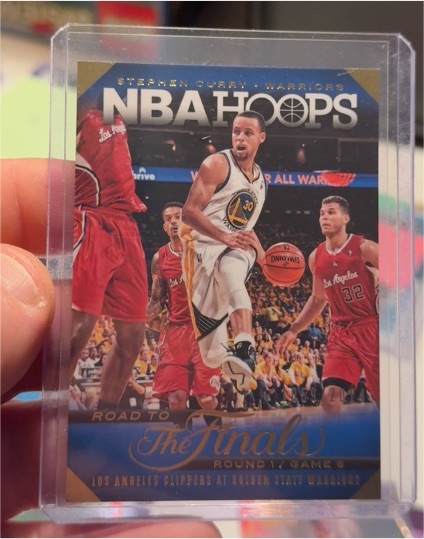 2014-15 Panini NBA Hoops #29 Stephen Curry Road to the Finals — front