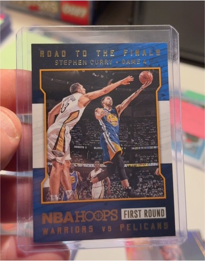 2015-16 Panini NBA Hoops Road to the Finals First Round #25 Stephen Curry — front