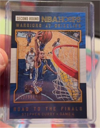 2015-16 Panini NBA Hoops Road to the Finals Second Round #57 Stephen Curry — front