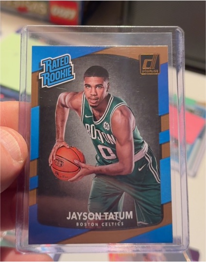 2017 Donruss Rated Rookie #198 Jayson Tatum — front