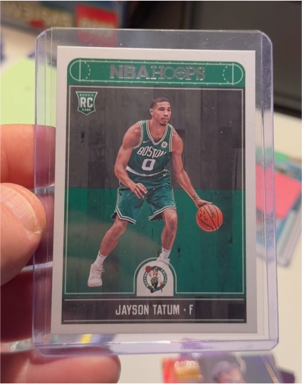 2017-18 Panini NBA Hoops #253 Jayson Tatum — front
