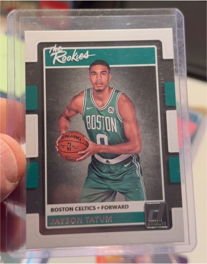 2017-18 Donruss The Rookies #3 Jayson Tatum — front