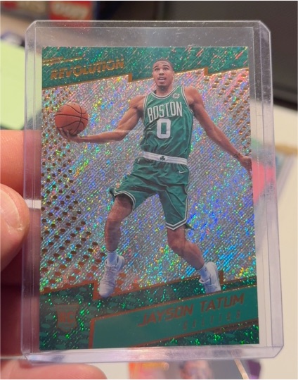 2017-18 Panini Revolution #121 Jayson Tatum Rookie — front