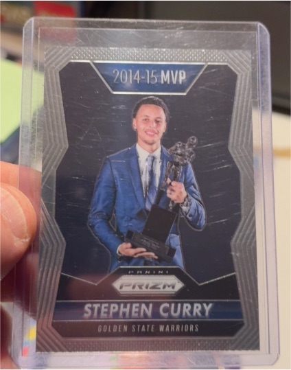 2015-16 Panini Prizm #400 Stephen Curry 2014-15 MVP — front