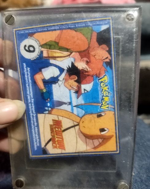 1999 Topps Pokemon The First Movie #9 Ash and Company — front