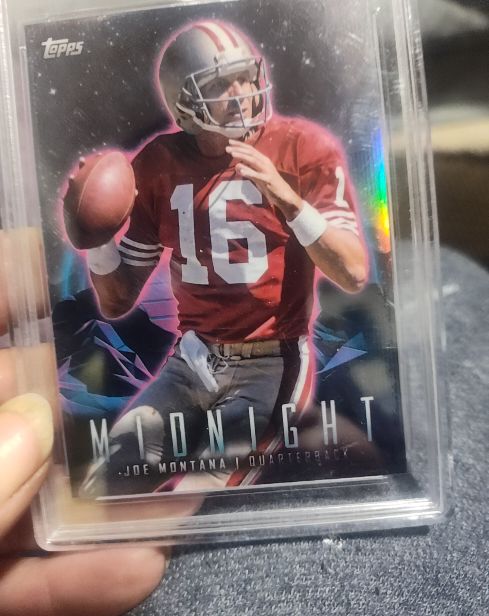 2023 Topps Composite #345 Joe Montana Midnight — front