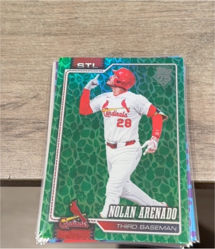 2026 Topps Series 1 #193 Nolan Arenado — front