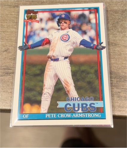 2026 Topps Series 1 1991 Topps #T91-64 Pete Crow-Armstrong — front