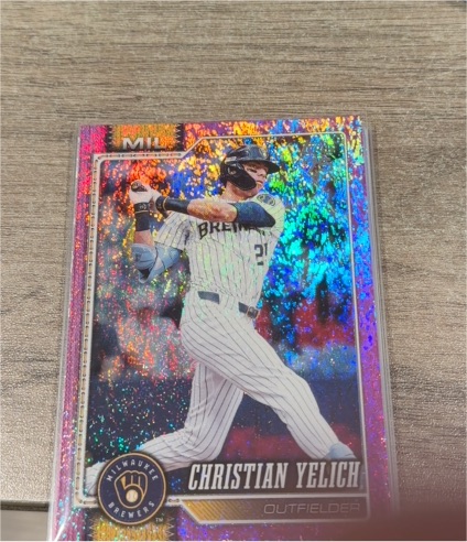 2026 Topps Series 1 #154 Christian Yelich — front