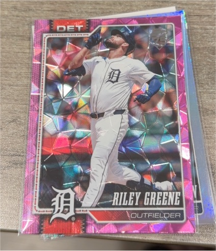 2024 Bowman Chrome #16 Riley Greene — front