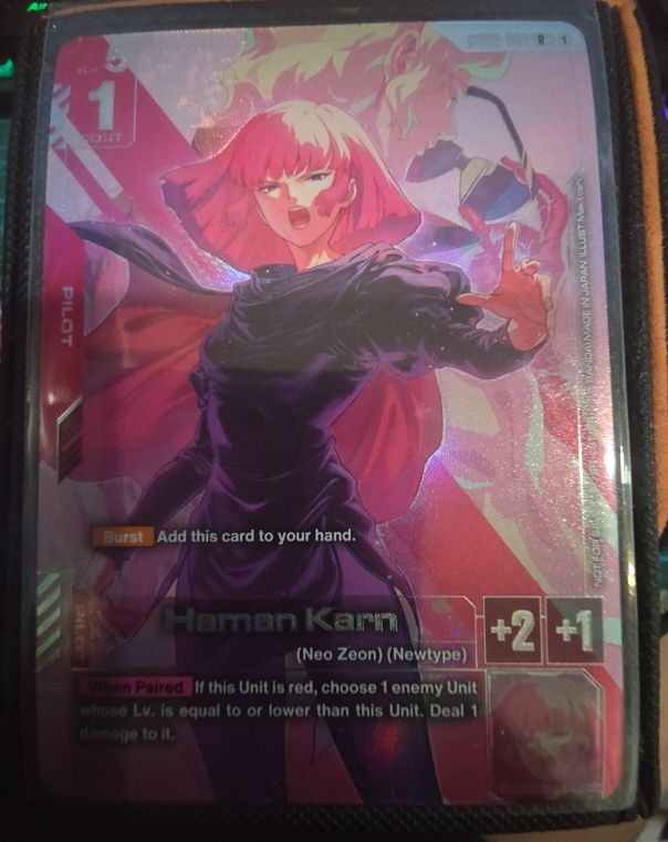 2025 Gundam Card Game Dual Impact #GD02-091 Haman Karn — front