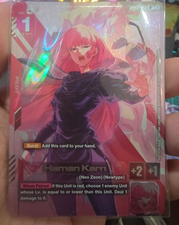 Gundam Card Game Dual Impact GD02-091 Haman Karn — front