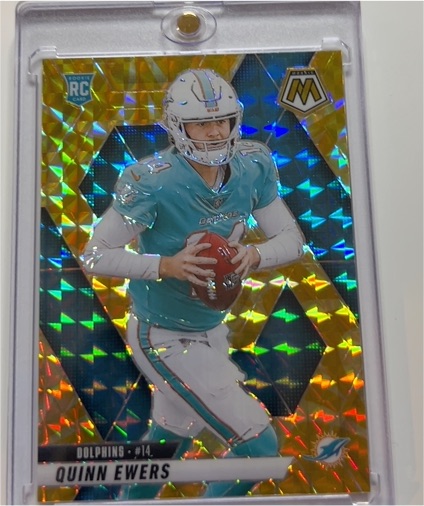 2025 Panini Mosaic #308 Quinn Ewers — front