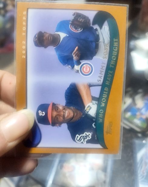 2002 Topps Traded #T270 Sammy Sosa Who Would Have Thought — front