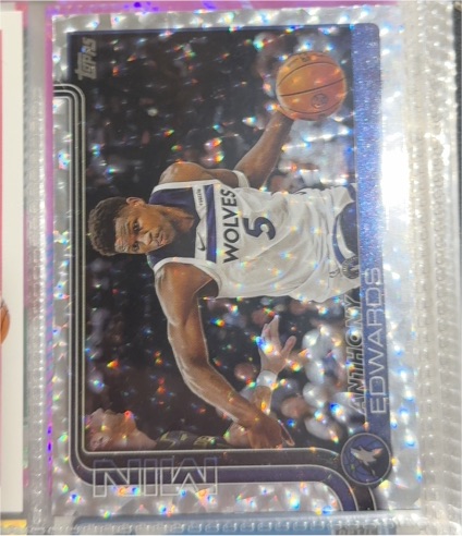 2025-26 Topps #108 Anthony Edwards — front