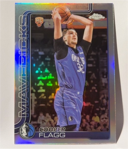 2025-26 Topps Chrome #251 Cooper Flagg — front