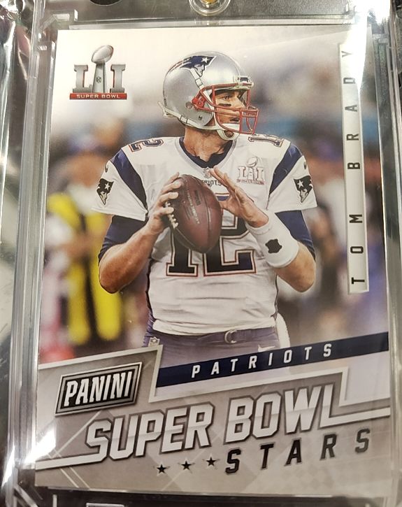 2018 Panini Super Bowl Stars #2 Tom Brady — front