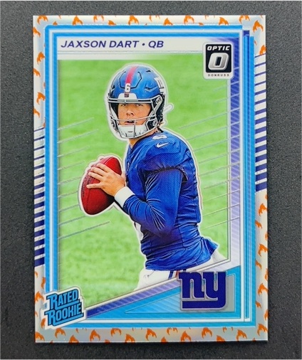 2025 Panini Donruss Optic #273 Jaxson Dart Rated Rookie — front