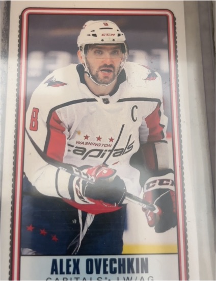 2021-22 O-Pee-Chee #3 Alex Ovechkin — front