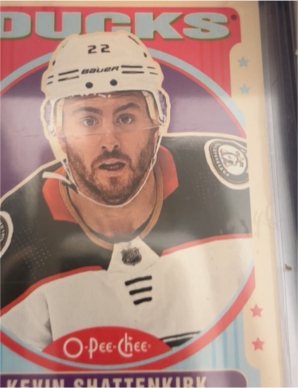 2021-22 O-Pee-Chee #196 Kevin Shattenkirk Retro Anaheim Ducks — front