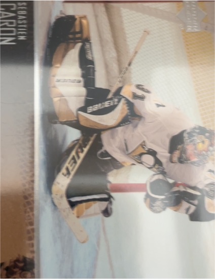 2005-06 Upper Deck #397 Sébastien Caron — front