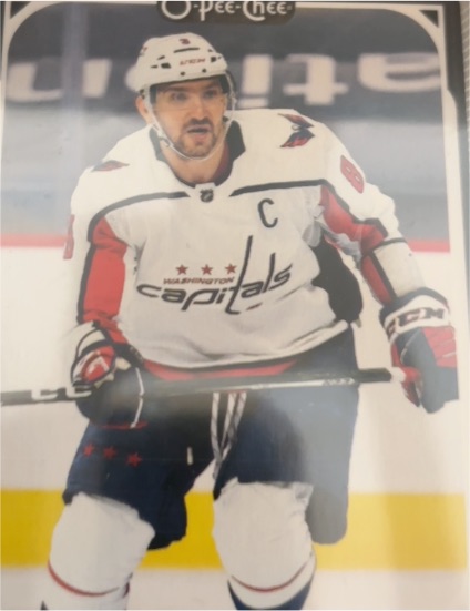 2021-22 O-Pee-Chee #3 Alexander Ovechkin — front