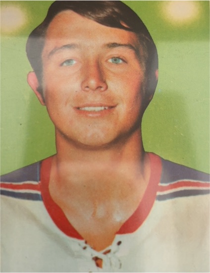 1971 Sports Illustrated Vic Hadfield New York Rangers Poster — front
