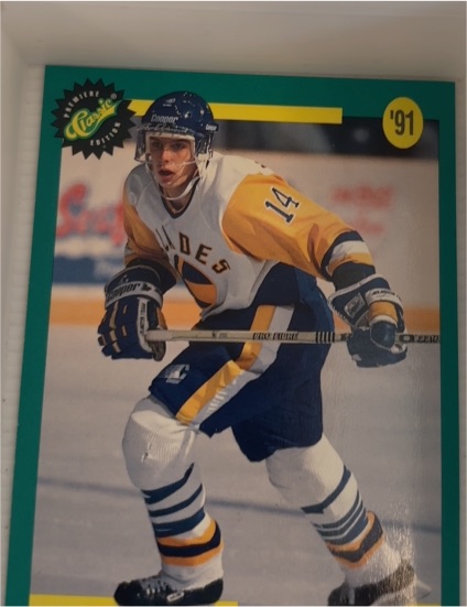 1991 Classic Premier Edition Hockey Card — front