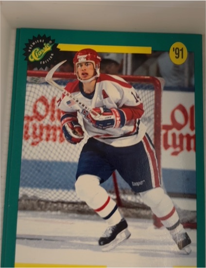 1991 Classic #23 Ice Hockey Card — front