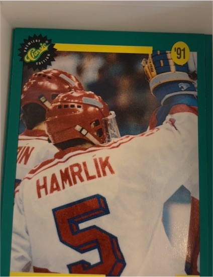 1991 Classic Draft Picks #27 Martin Hamrlik — front