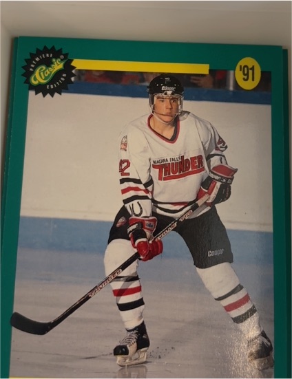 1991 Classic Limited Edition #3 Niagara Falls Thunder Player — front