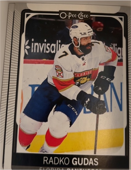 2021-22 O-Pee-Chee #187 Radko Gudas — front