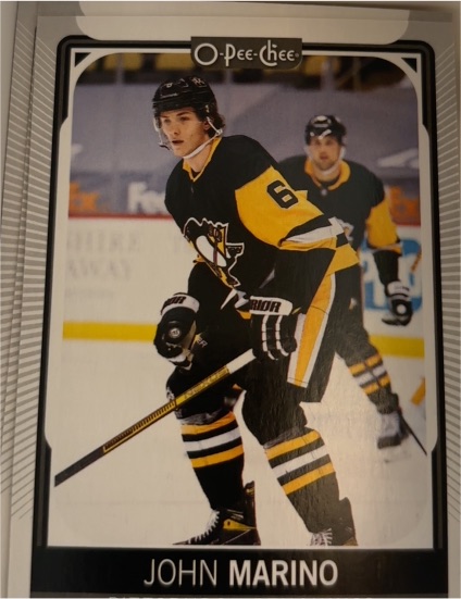 2021-22 O-Pee-Chee #463 John Marino — front
