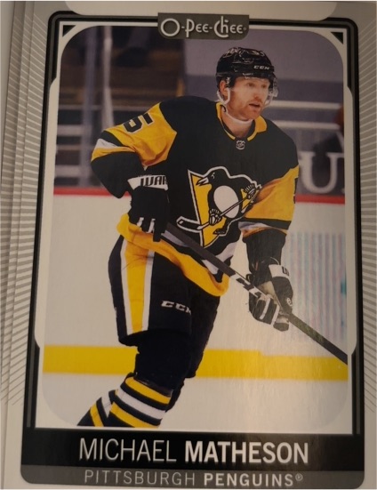 2021-22 O-Pee-Chee #440 Michael Matheson Pittsburgh Penguins — front