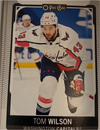 2021-22 O-Pee-Chee #167 Tom Wilson — front