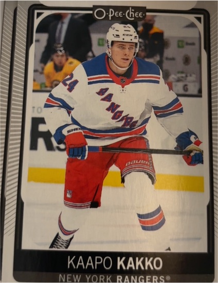 2021-22 O-Pee-Chee #206 Kaapo Kakko — front