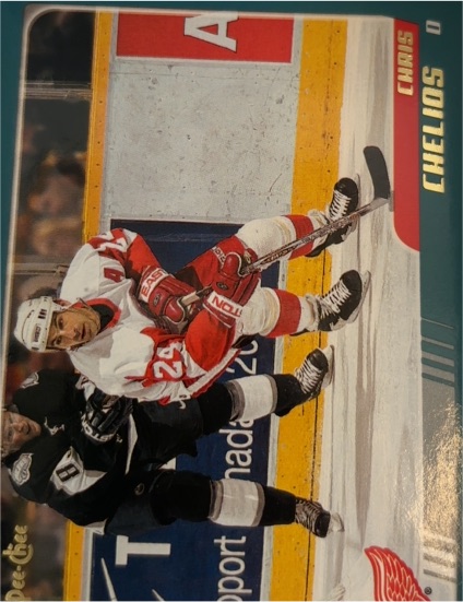 1991-92 O-Pee-Chee #354 Chris Chelios — front